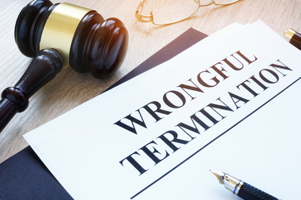 wrongful death paper with a gavel
